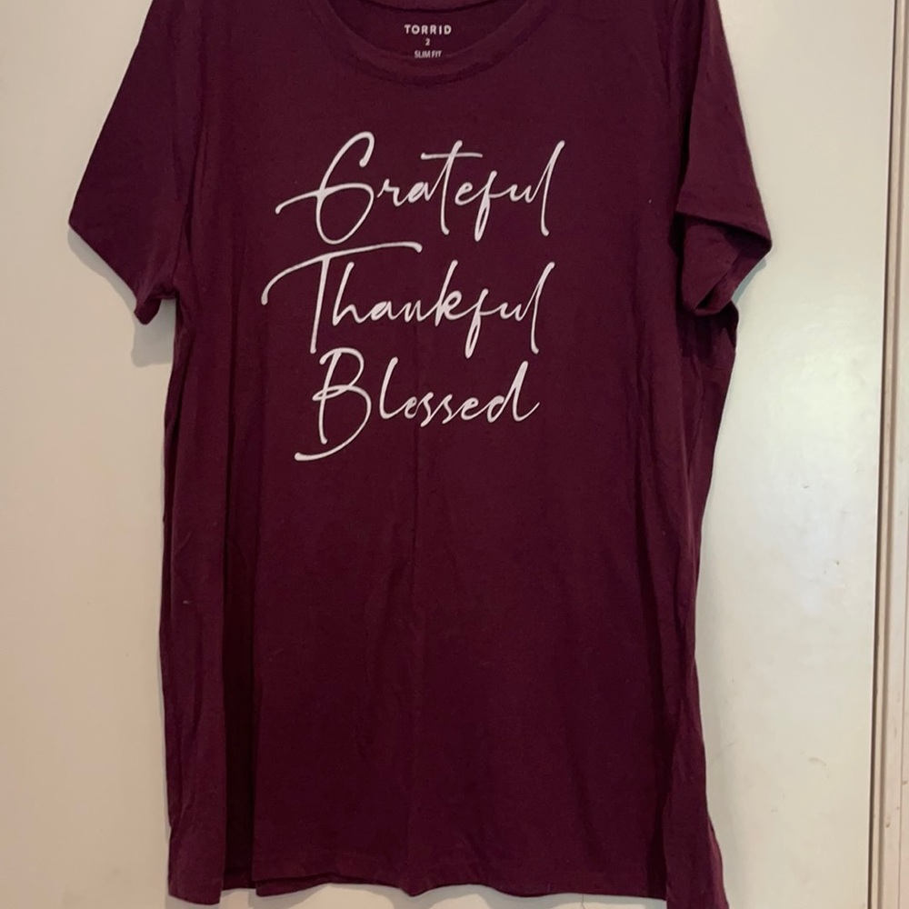 Torrid size 2 short sleeve shirt